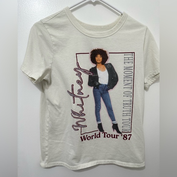 Whitney Houston world tour tshirt - Picture 1 of 5